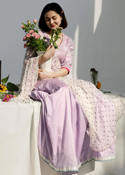 BAREEZE -3PC HEAVY EMBROIDERED LAWN DRESS WITH EMBROIDERED CHIFFON DUPATTA- EL-14